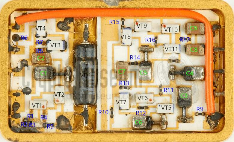 SRT-SP CIA Bug Schematic Diagram: Voltage Regulator and Noise Generator